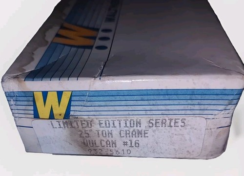 Walthers 1984 Limited Edition 5500 Series 25" Ton Industrial Crane Vulcan #16 - Picture 2 of 6