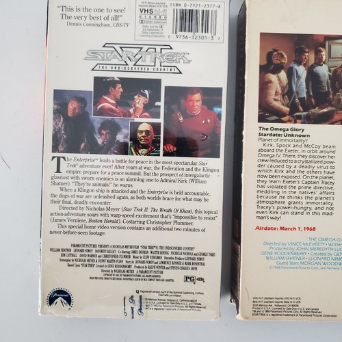 4 tapes - Star Trek VHS lot  - Picture 10 of 16