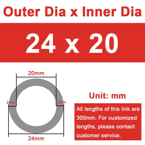 Brass Tube Pipe Copper Round Tubing Hollow - Outer dia 1mm - 40mm, Length 300mm - Picture 186 of 193