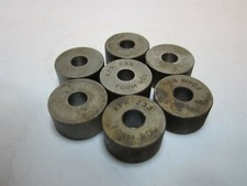 Form Roll KP-233 Series Circular Pitch Knurls - 30 Degree RH Diagonal - Lot of 7