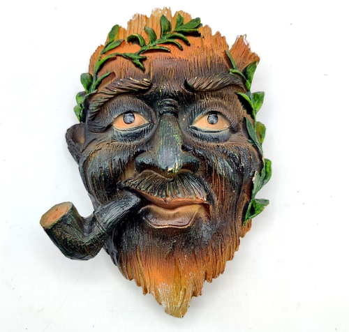 Baum Umarmung Gesicht Hof Deko Wandrelief Haus Garten Hof Kunst Dekoration Pfeife - Bild 1 von 9