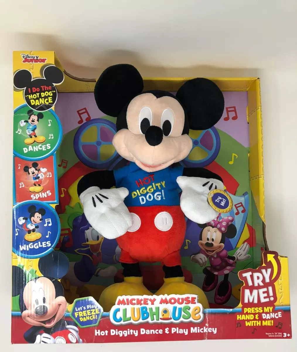 Fisher-Price Mickey Mouse Clubhouse Hot Diggity Dog Mickey NEW DAMAGED  PACKAGING