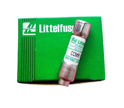 ORIGINAL Littelfuse CCMR-10 CCMR10 CCMR 10A (10 AMP) 600 VAC Zeitverzögerungssicherung - Bild 1 von 2