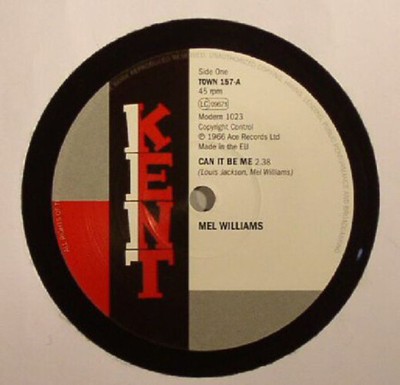 Mel Williams/Arthur Wright Orchestra Can It Be Me/Lay This Burden Down (Vinyl)