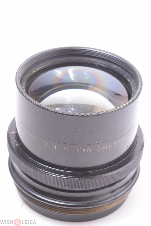 ✅ BERTHIOT TROUSSE 305MM, 390MM & 575MM EURYGRAPHE N0.3 SERIE IV LENS *RARE* - Image 3 of 4