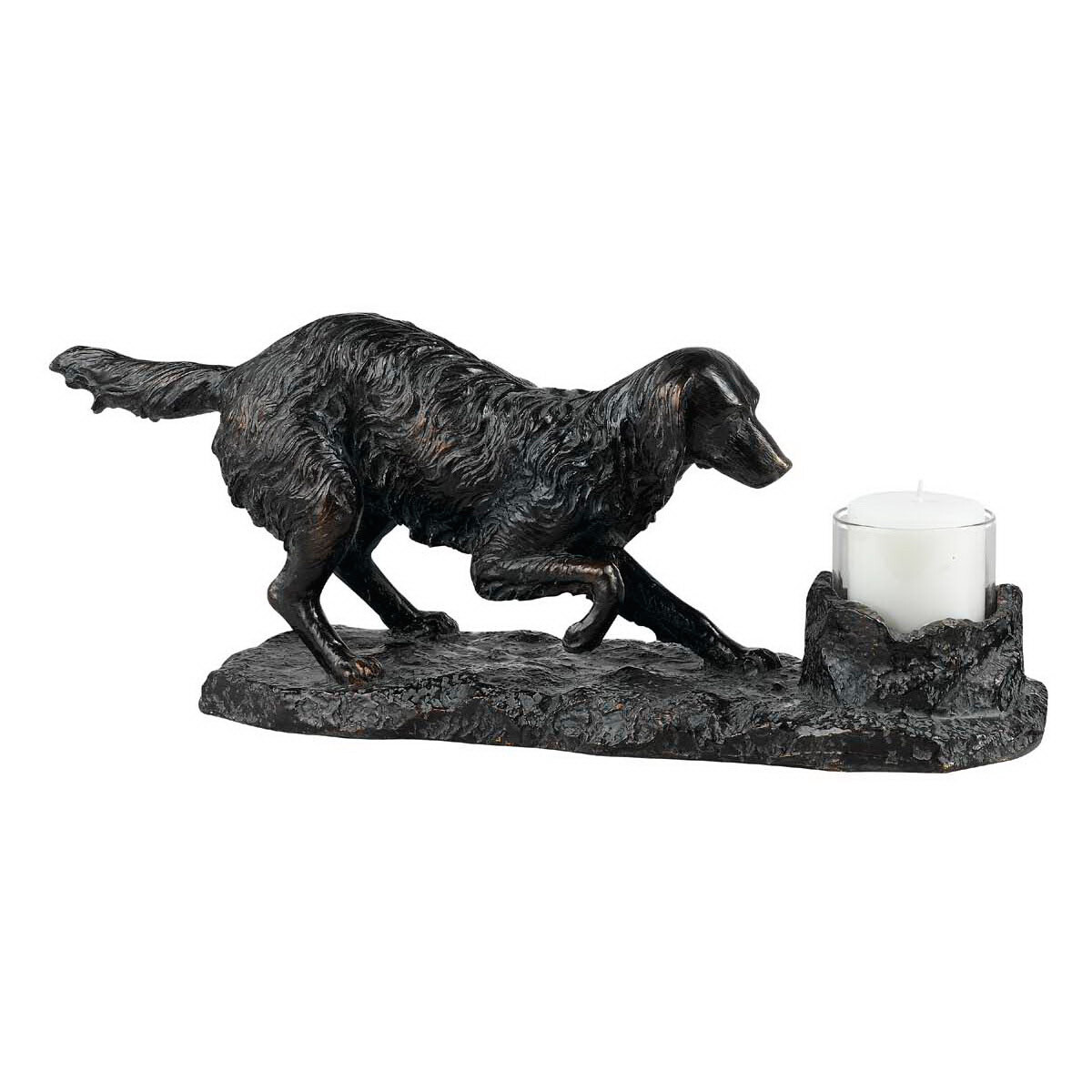 CAL Lighting & Accessories TA-600LC golden Retriever 6 X 5 inch Candle Holder CAL Lighting & Accessories TA-600LC golden Retriever 6 X 5 inch Candle Holder