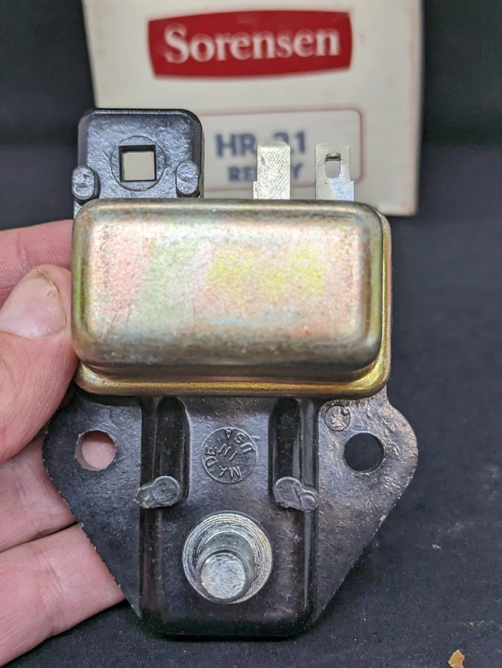 NORS 1961-66 BUICK 1958-68 OLDSMOBILE RELÉ DE BUZINA DE 12 VOLTS COM BLOCO DE JUNÇÃO - Imagem 4 de 4