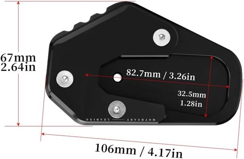 Kickstand Foot Pad For R1250R 2019-2023 R1250RS 2019-2023 Aluminum Accessories - Picture 4 of 25