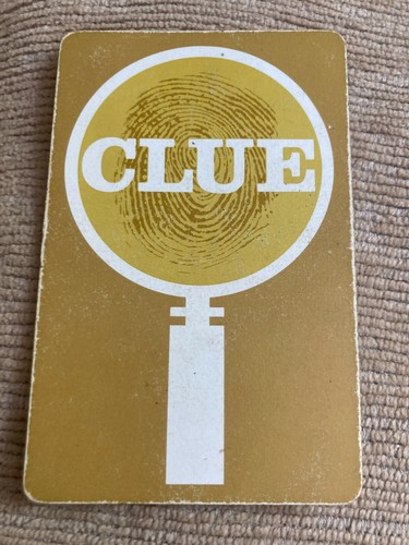 Clue Board Game Vintage 1963 Pezzi e Parti di Ricambio - Scegli - Foto 37 di 51