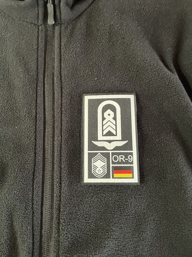 Rangabzeichen Patch BW Heer/Luftwaffe 1 Paar (2 Stück) Intern. Klett für KBS SK - Bild 99 von 122