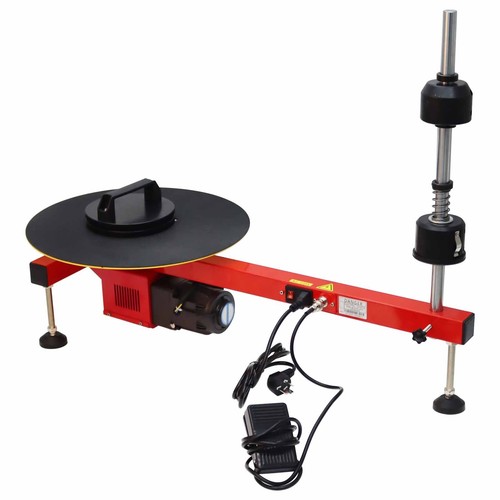 Máquina de envolver película elástica eléctrica semiautomática 220V 15,7" tocadiscos 50 rpm - Imagen 3 de 24