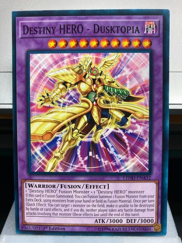 1st Ed- YuGiOh! Legendary Hero Decks Card LEHD-ENA ($2 Minimum Order Required) - Picture 23 of 23