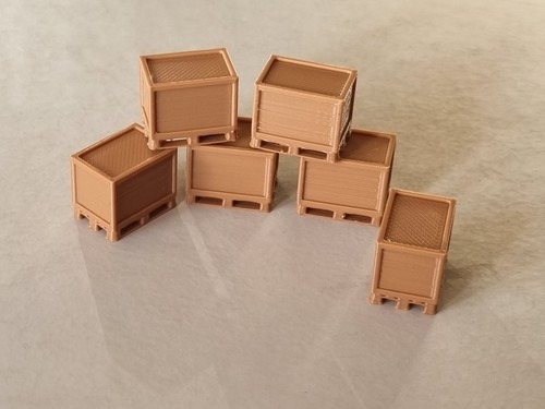 Cajas grandes calibre HO ""varios colores"" escala 1/87 - Imagen 3 de 14