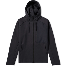 nike tech fleece jacket black