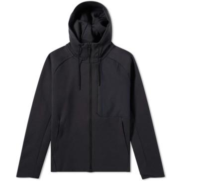 NIKE TECH FLEECE HOODED MEN/'S JACKET BLACK 886156 010 M-XL SIZE