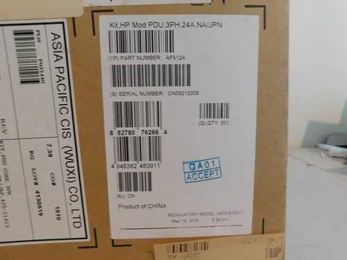 HP AF512A Modular PDU Control Unit Power Distribution HSTNR-P011 Hewlett Packard - Bild 15 von 15
