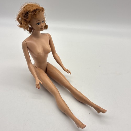 Vintage 1960s Barbie Midge Doll Red Flip Hair Freckles Blue Eyes Mattel 12 in - Picture 3 of 20