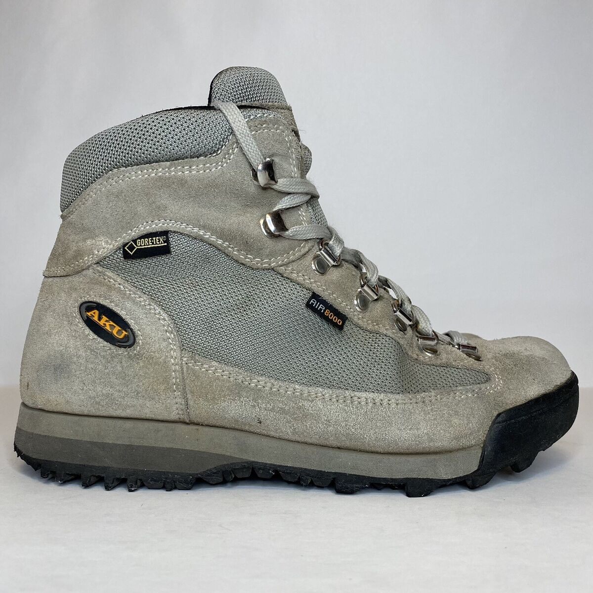Aku Gore Tex Air 8000 Womens Gray Hiking Boots Size 7