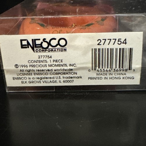 Plastic Precious Moments Figurine Bundles of Joy Ornament Christmas 277754 1996 - Picture 9 of 9