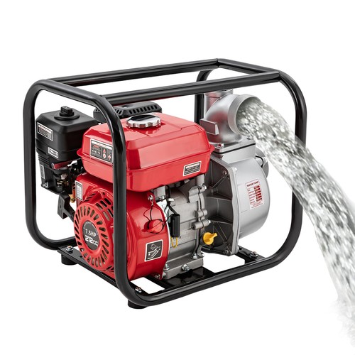 Bomba de transferencia de agua de arranque manual a gasolina 212CC 4 tiempos 7,5 HP 3600 RPM - Imagen 10 de 23