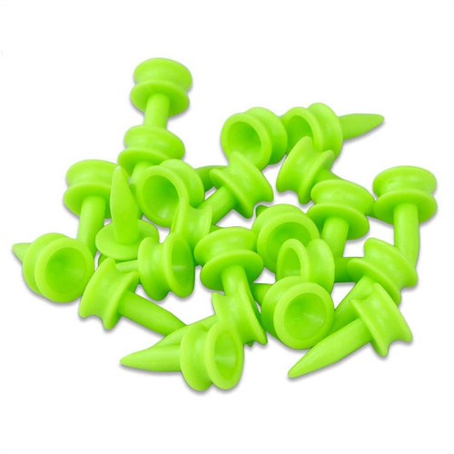 Tees 0.86 Inch 100 Count Plastic Castle Small Tees(Green) P9Q61475 - Picture 9 of 10