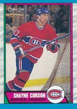 1989-90 O-Pee-Chee #248 SHAYNE CORSON Rookie Card - Montreal Canadiens