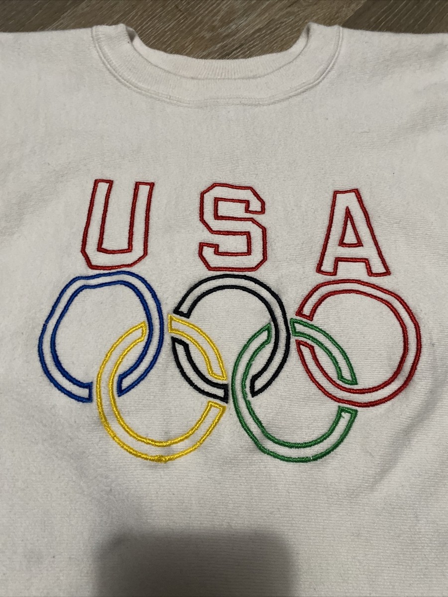 Vintage 90s USA Olympics Champion Reverse Weave Sweatshirt