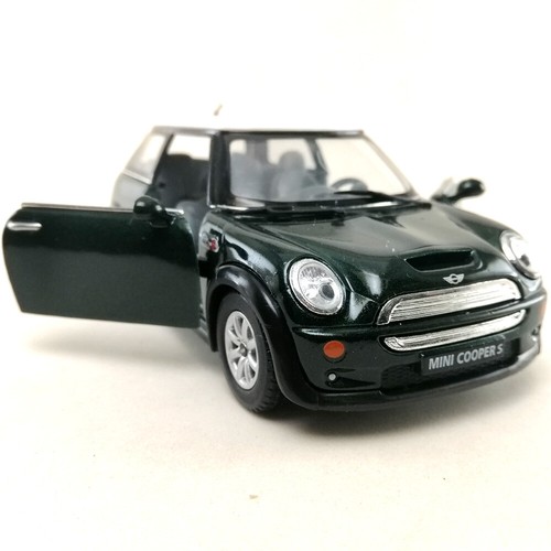 Mini Cooper S White Top Die-Cast Model Car Kinsmart 1:28 Toy Hobby Collectible 1 - Picture 5 of 60