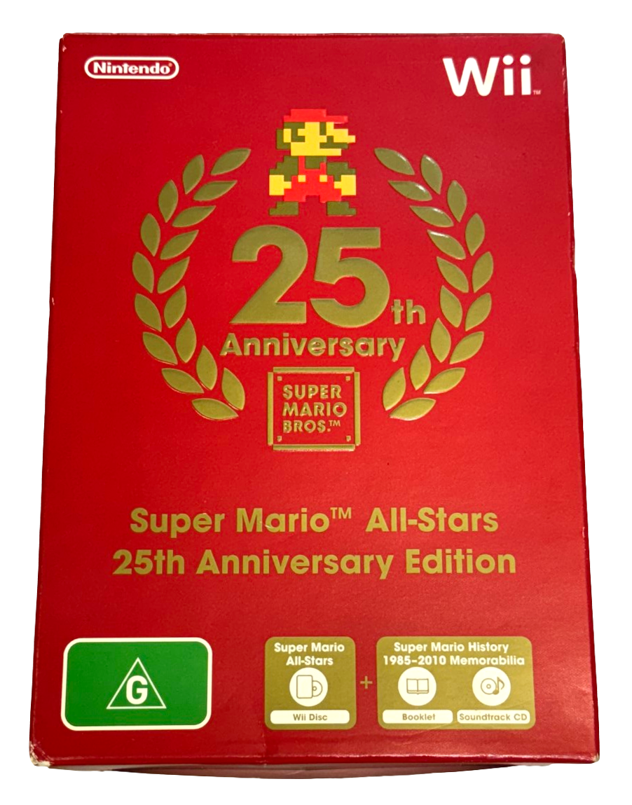 Super Mario All Stars 25th Anniversary Edition Nintendo Wii PAL