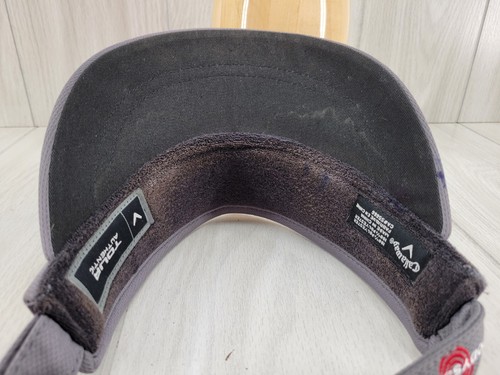 CALLAWAY GOLF VISOR Gray Big Bertha Embroidered Logos Tour Authentic - Picture 10 of 10