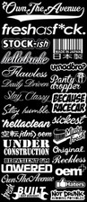 Jdm Mega Sticker Pack Lot Of 26 Decals Low Race Drift Dope Low Custom 21 Jdm Mega Sticker Pack Lot Of 26 Decals Low Race Drift Dope Low Custom 21