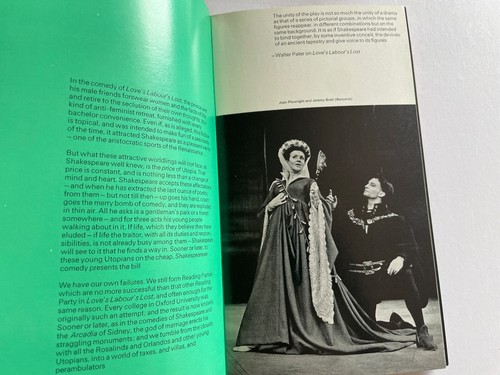 Vintage Playbill Loves Labours Lost (1968) National Theatre Cast List Play - Picture 5 of 5
