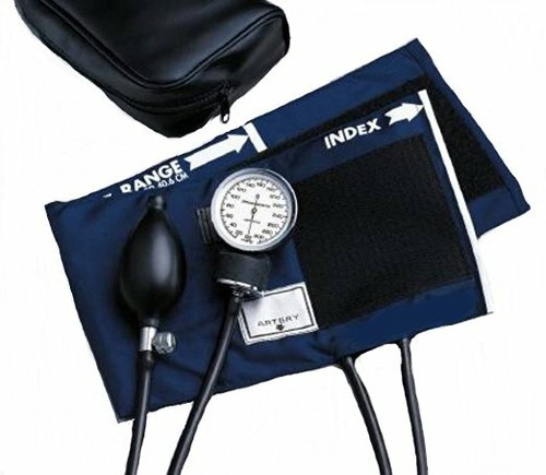 BASIC Aneroid Sphygmomanometer, Pocket Style, Hand Held, 2-Tube - 1 Count - Picture 2 of 2