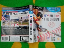 MLB The Show 12 Sony PlayStation 3 Cover Art Only