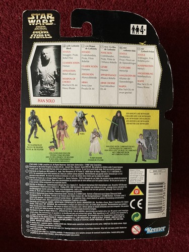 Star Wars Han Solo (1996) Empty Box. - Picture 3 of 3
