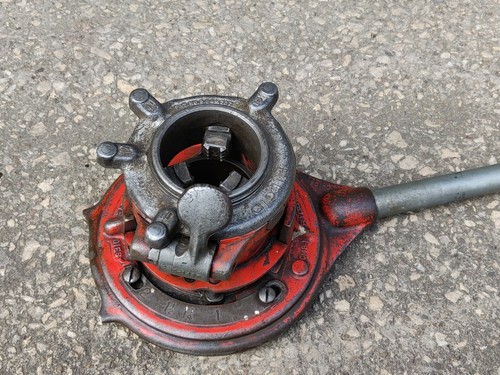 Roscas roscadoras de tubos manuales Ridgid 65-R 1" - 2" troqueladora - Imagen 5 de 12