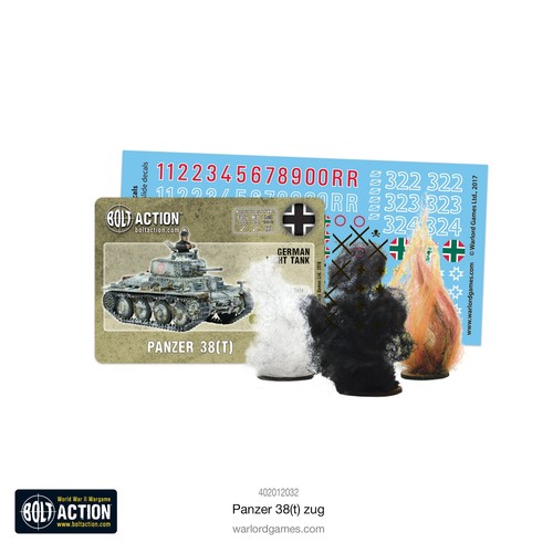 Bolt Action - Panzer 38(t) Zug - Warlord Games - Picture 6 of 6