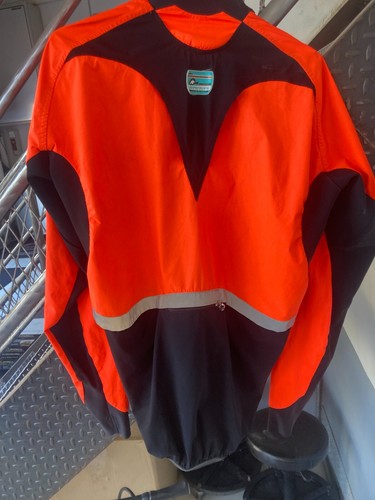 Assos Rs.Sturmprinz Evo Cycling Rain Jacket Men’s Size XL Triton V1 Lolly Red - Picture 2 of 6