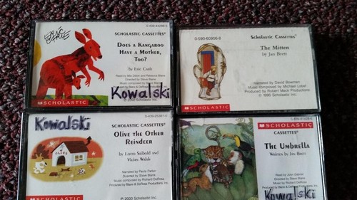 5 Scholastic Hörbuch Kassetten Kassetten ~ Der Fäustling, Olive das andere Rentier - Bild 2 von 3