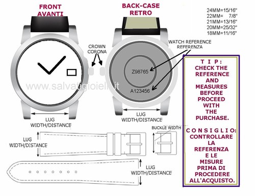 TAG HEUER CARRERA cinturino nero 20 mm FC6233 CAR2110 CAR2150 CAS2110 CAS210 CV2110 - Foto 5 di 5