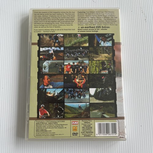 EARTHED Dirt Magazine Video | Alex Rankin | Dirt Biking DVD Region All / 0 - Picture 2 of 4