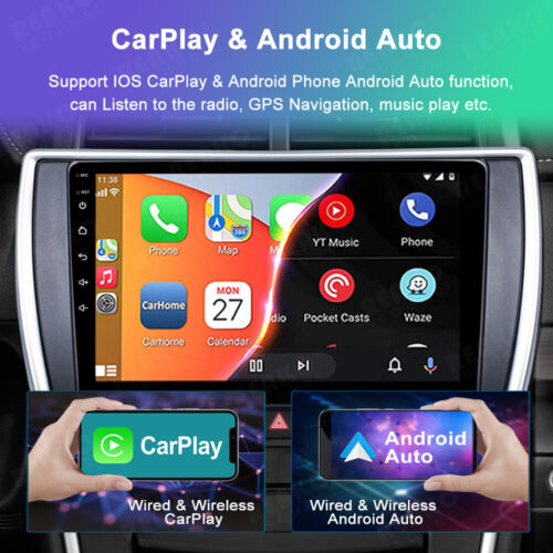 For 2015-2017 Toyota Camry Car Stereo Radio Android 12.0 Apple Carplay Navi WiFi - Picture 4 of 14