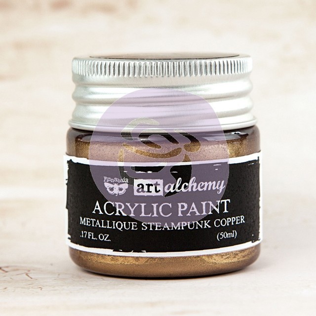 Finnabair Prima Art Alchemy Metallique Acrylic Paint Choose From 20 Rich Colors