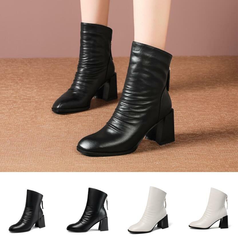 Einfach Knöchel Damenstiefeletten Eckig Leder 42 43 Blockabsatz Pumps Slouch Neu Einfach Knöchel Damenstiefeletten Eckig Leder 42 43 Blockabsatz Pumps Slouch Neu