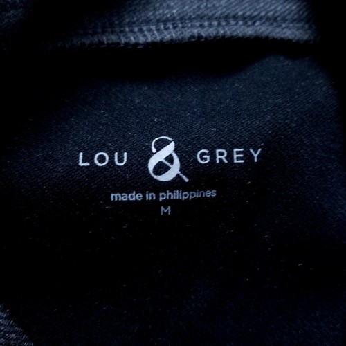 Lou & Grey Pull On Black Stretch Ankle Leggings Pants Sz M Elastic Waist Skinny  - Picture 6 of 10