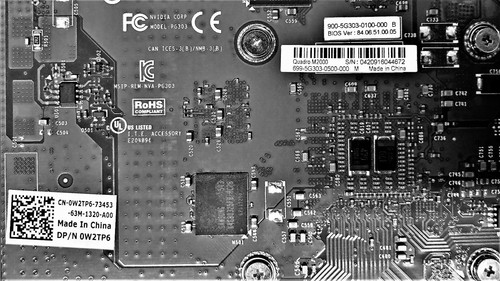 NVIDIA Quadro M2000 4 GB Professional Video Graphic Card - 00FC903 / W2TP6 - Picture 12 of 13
