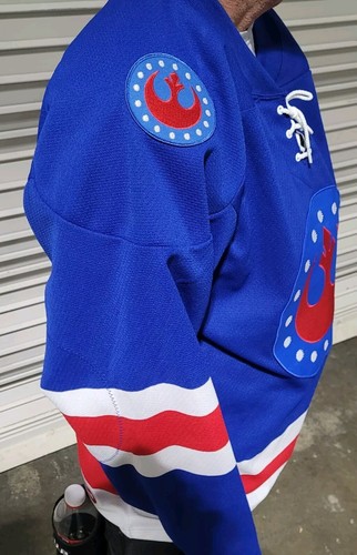 Star Wars Rebel Forces Logo Pro Modell Herren Hockey Trikot - verfügbar SM bis 3x - Bild 2 von 7