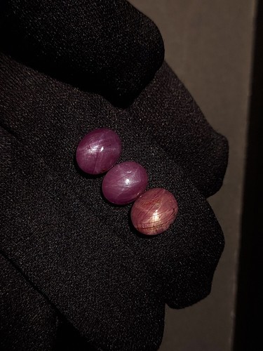 3 untreated star ruby cabochons - natural pink ruby gemstone 18.40 CTS - Bild 6 von 10