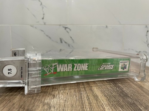 WWF War Zone Wrestling Nintendo 64 N64 Factory Sealed Video Game Wata Graded 7.5 - Bild 9 von 12