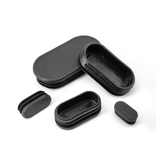 Oval Plastic End Caps For Tubing Tube Pipe Inserts Plugs Bungs Furniture Feet - Picture 3 of 26